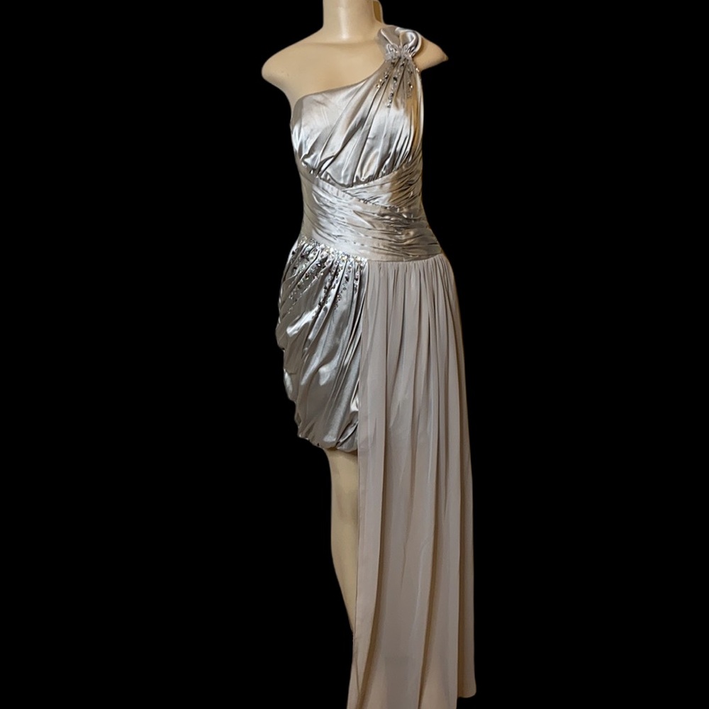 NOX GRAY SILVER SMALL DRESS